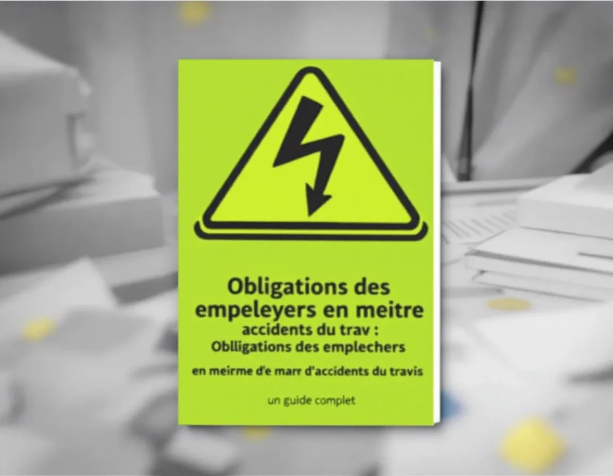 Obligations des employeurs en matière d'accidents du travail : un guide complet