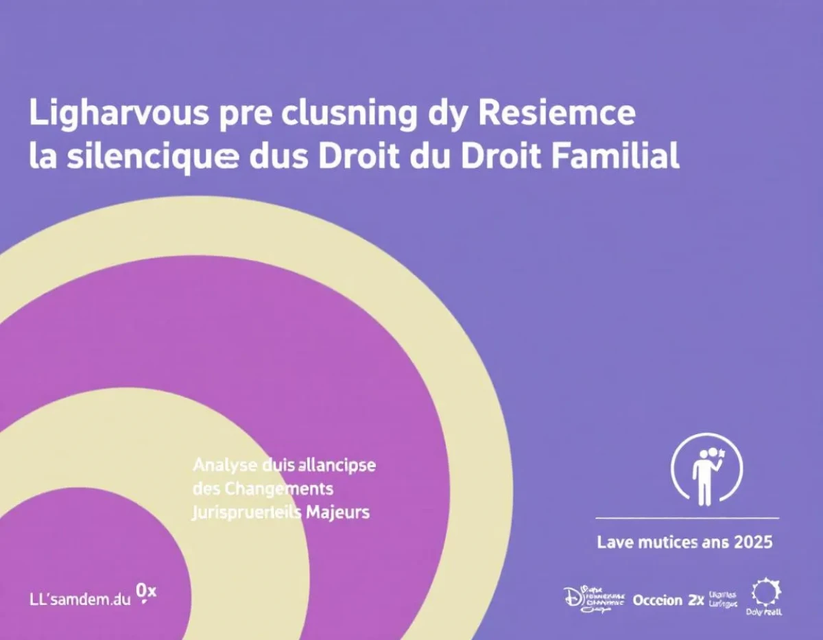 La Révolution Silencieuse du Droit Familial en 2025 : Analyse des Changements Jurisprudentiels Majeurs
