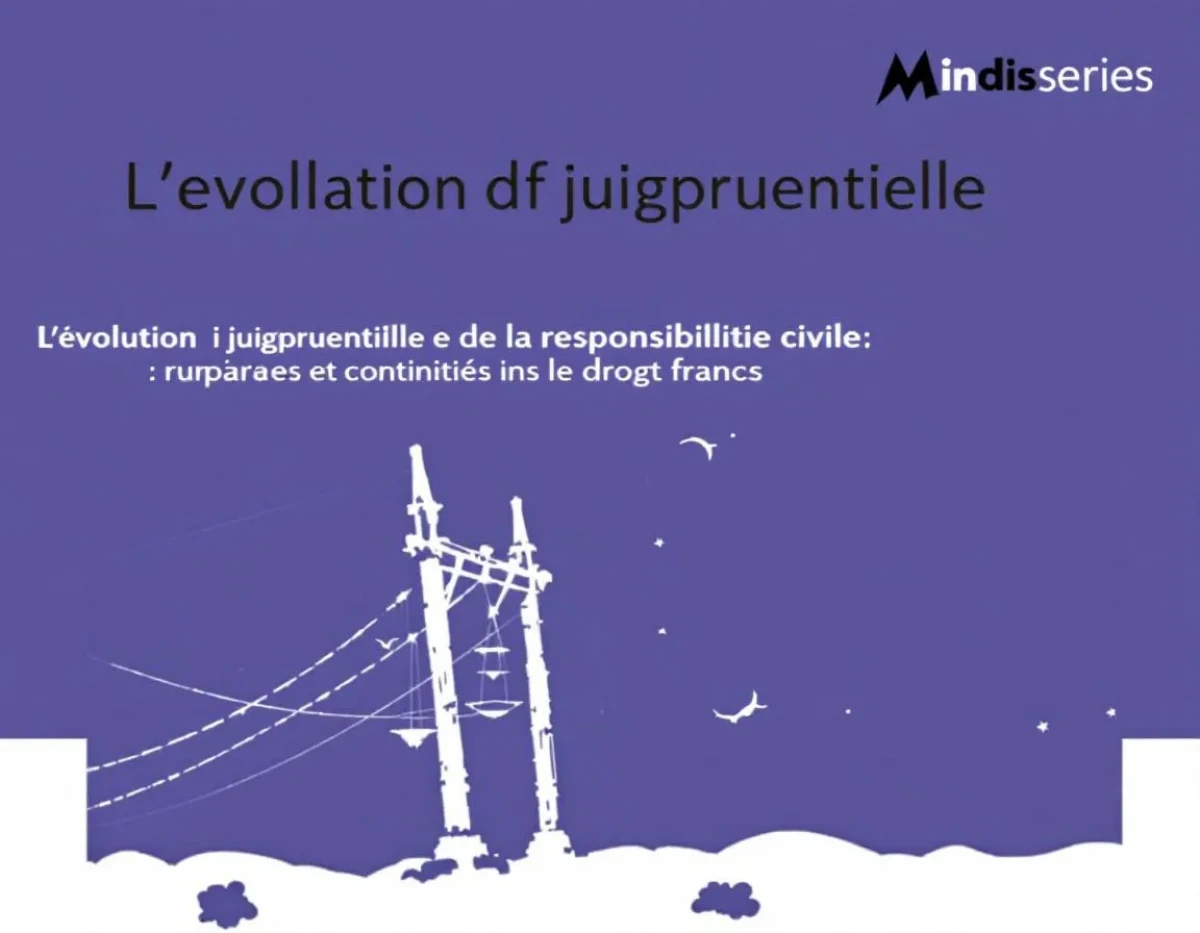 L'évolution jurisprudentielle de la responsabilité civile : ruptures et continuités dans le droit français