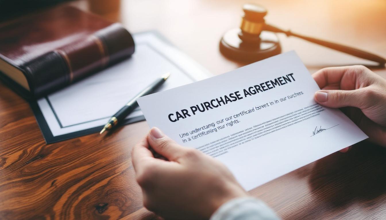 Comment prouver son droit au délai rétractation achat voiture